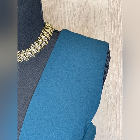 BHLDN Danica Dress Deep Teal Green Sleeveless Dress - Picture 14 of 16